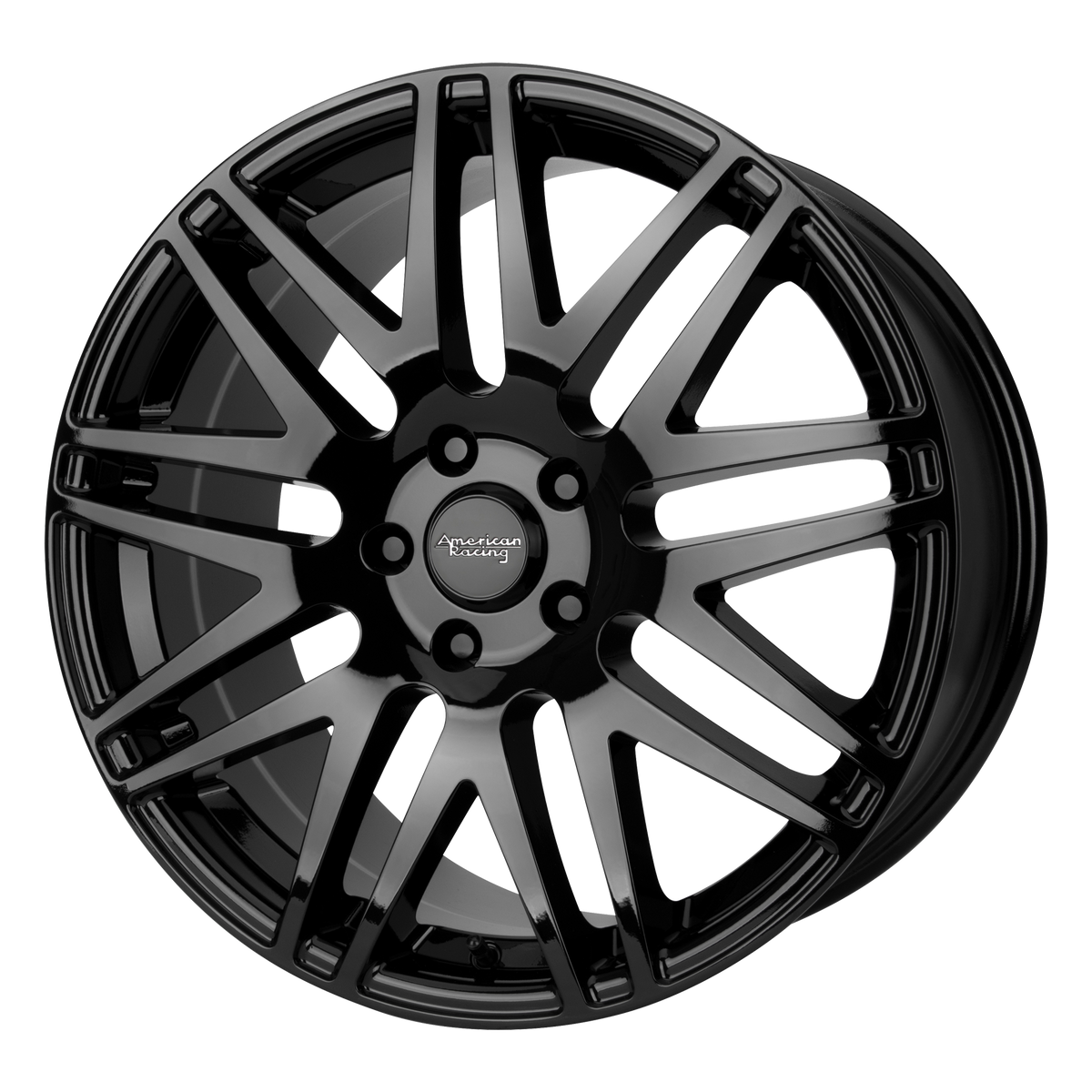 18x8 American Racing AR928 Gloss Black Wheel 5x120 (40mm)