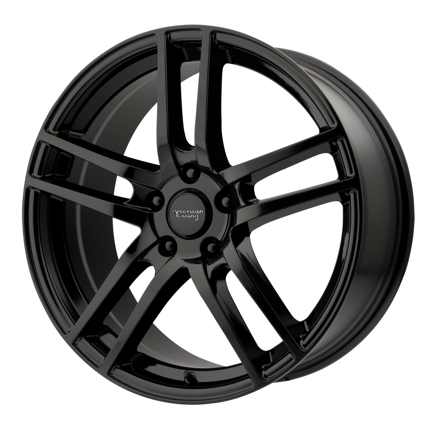 17x7 American Racing AR929 Gloss Black Wheel 5x112 (45mm)