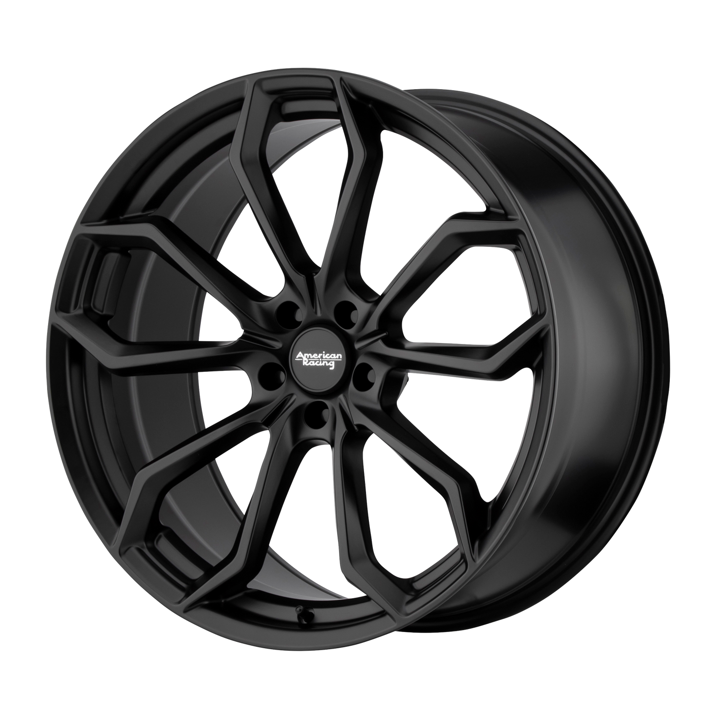 20x9 American Racing AR932 SPLITTER Satin Black Wheel 5x120 (20mm)
