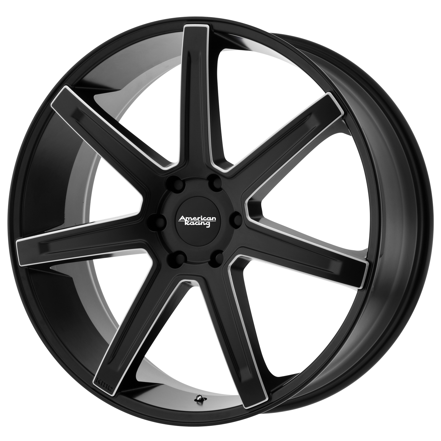 22x9.5 American Racing AR938 REVERT Satin Black Milled Wheel 6x135 (38mm)