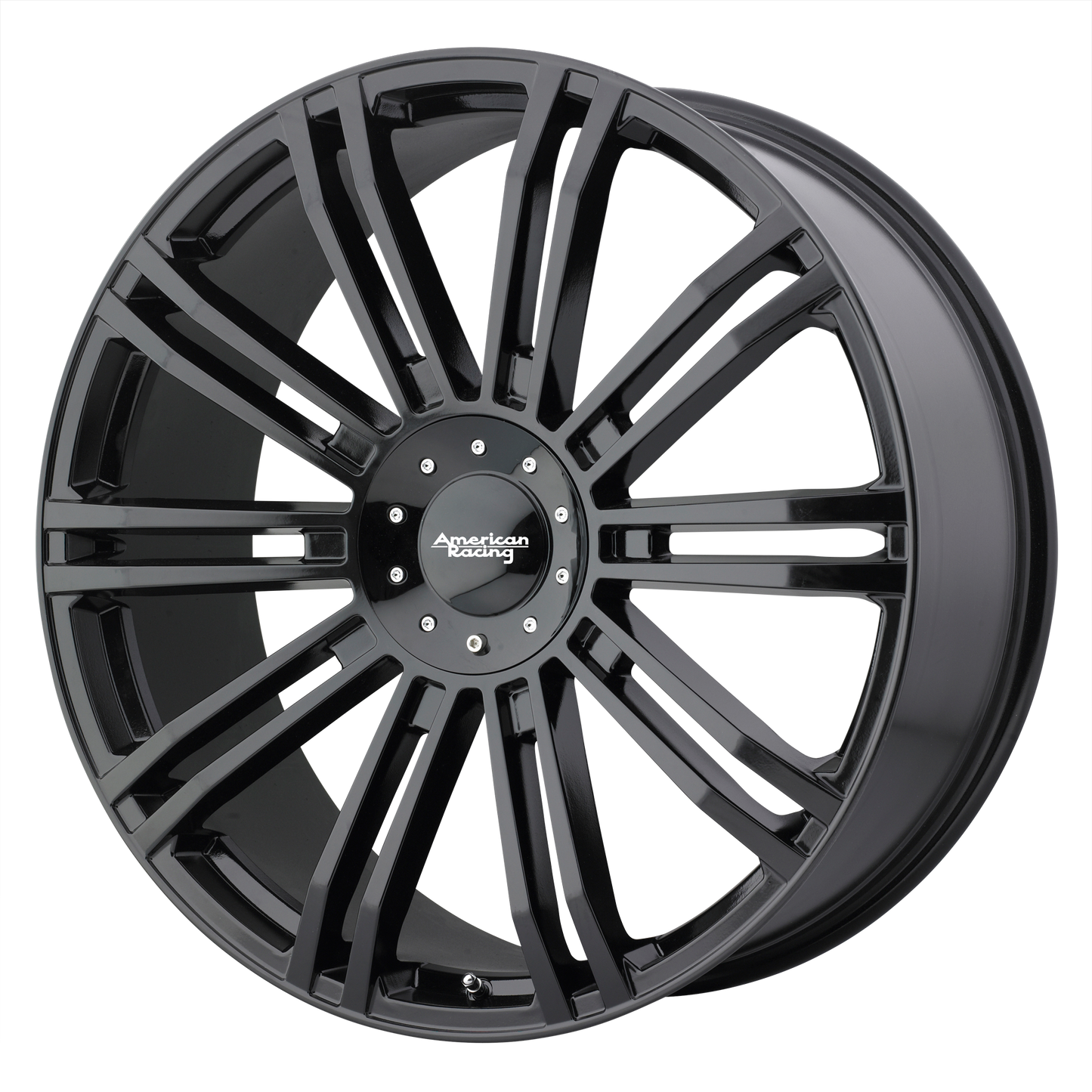 20x8.5 American Racing AR939 D2 Gloss Black Wheel BLANK (10mm)