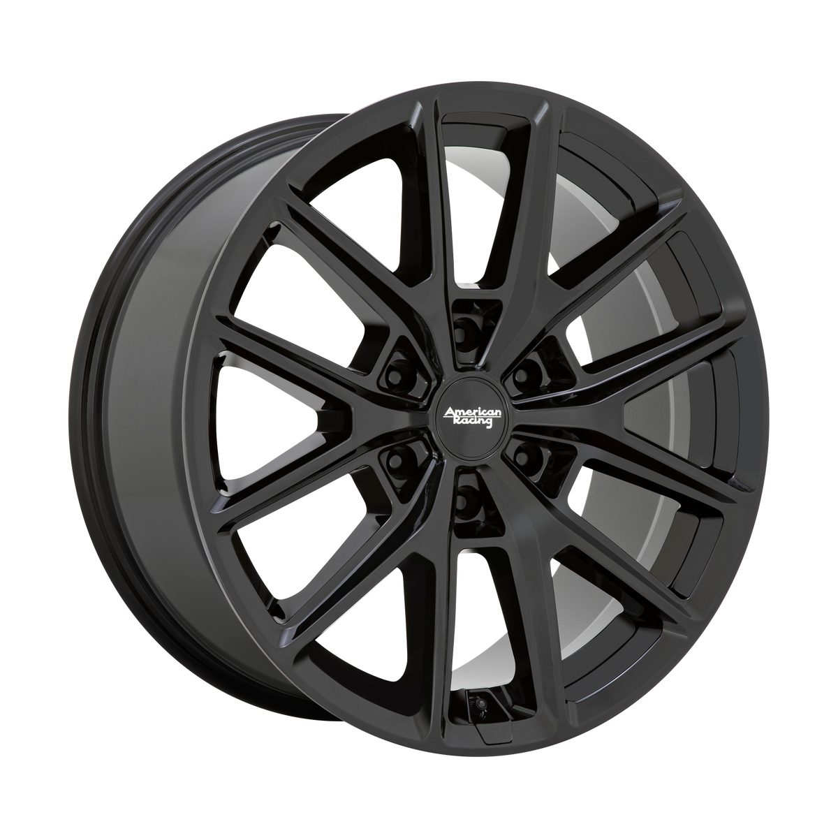 18x8.5 American Racing AR945 Gloss Black Wheel 6x135 (35mm)