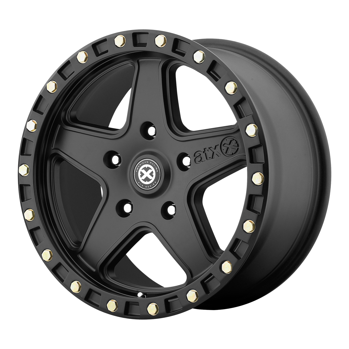 17x8.5 ATx Series Ax194 RAVINE Textured Black Wheel 5x4.5 (10mm)