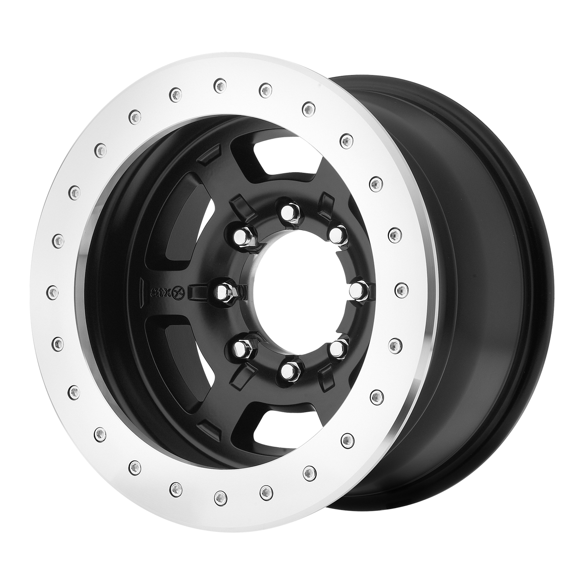 17x9 ATX Series AX757 Textured Black Wheel 5x4.5 (-24mm)
