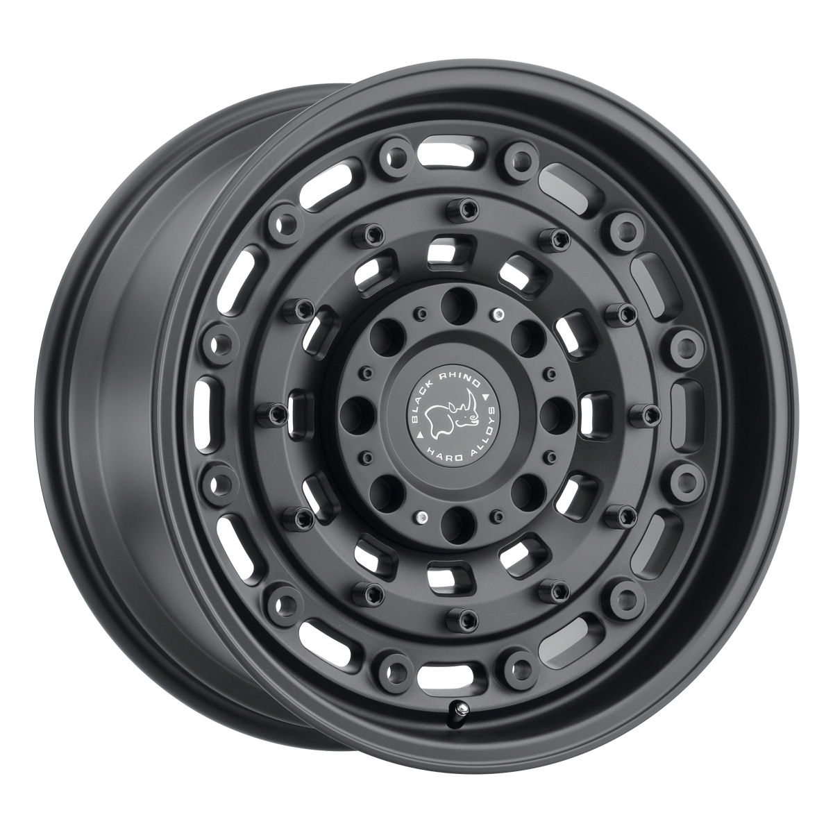 18x9.5 Black Rhino ARSENAL TExTURED MATTE BLACK Wheel 6x5.5 (12mm)