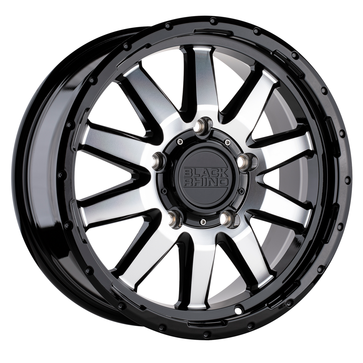 16x7.5 Black Rhino EXCURSION MATTE BLACK Wheel 5x160 (45mm)