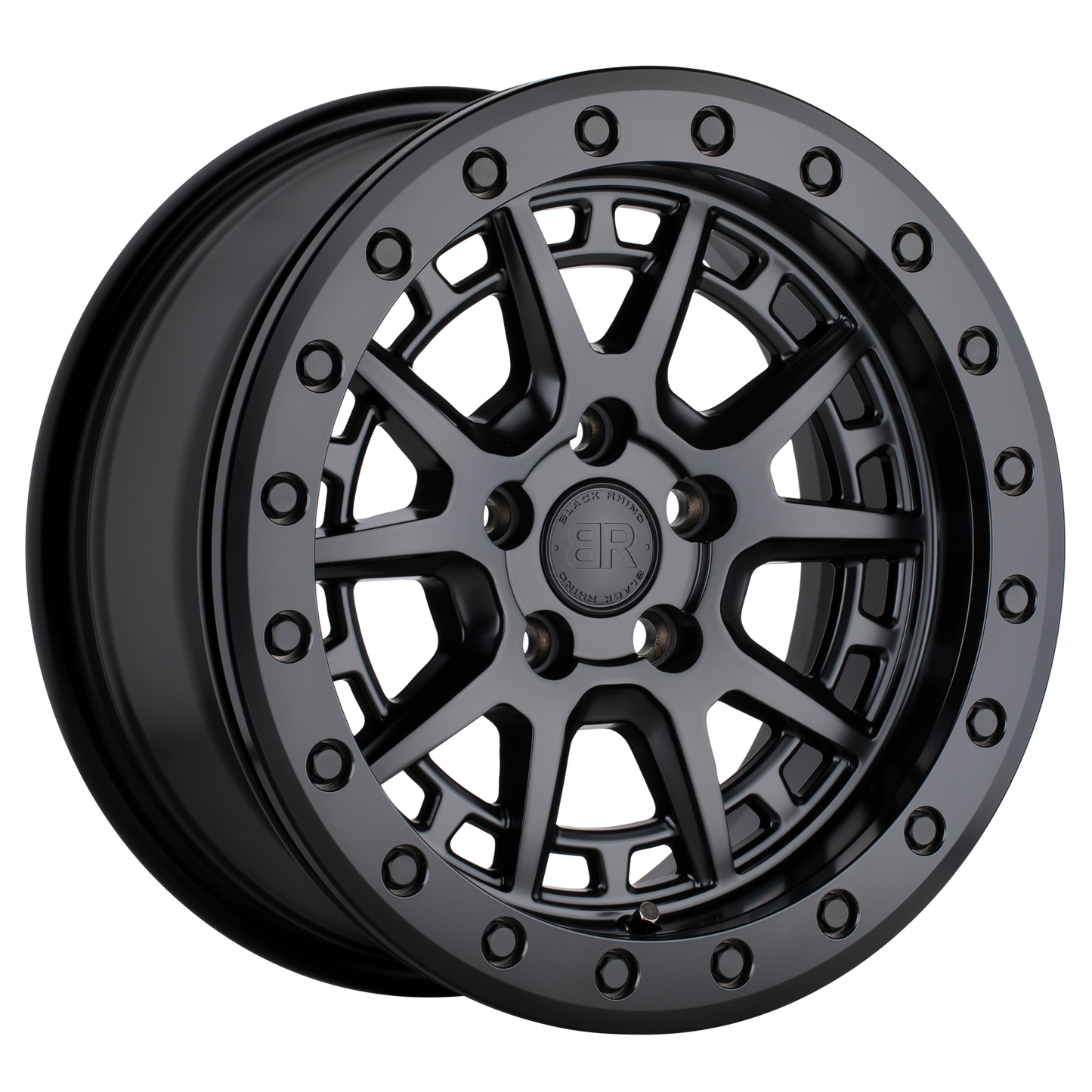 15x7 Black Rhino GRAVEL MATTE BLACK Wheel 5x100 (15mm)