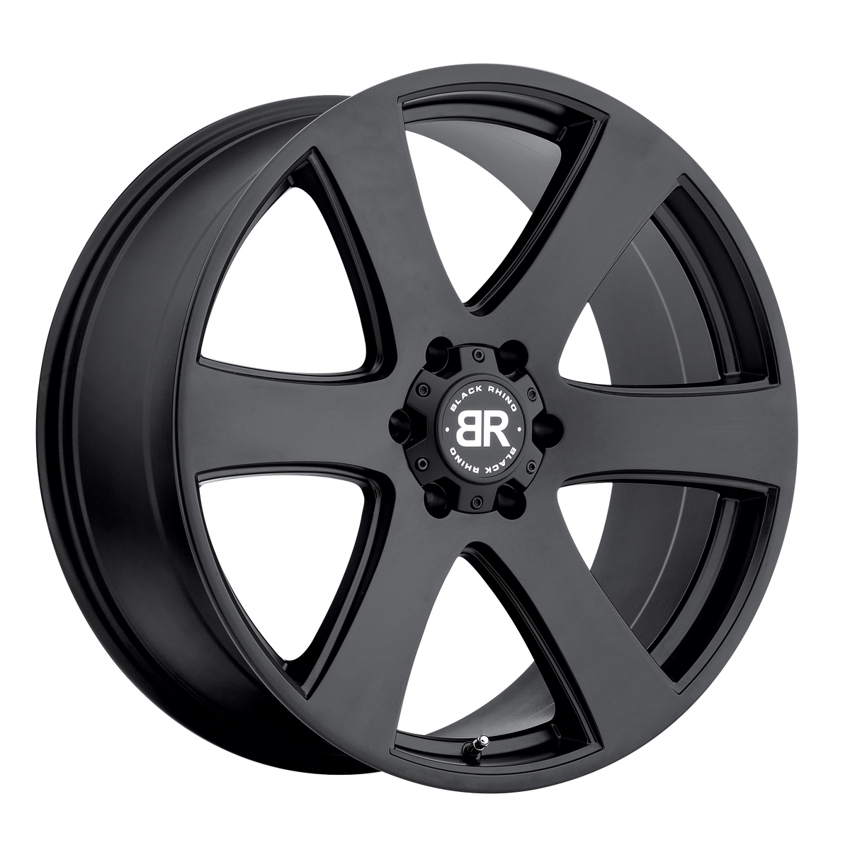 20x8.5 Black Rhino HAKA MATTE BLACK Wheel 6x4.5 (30mm)