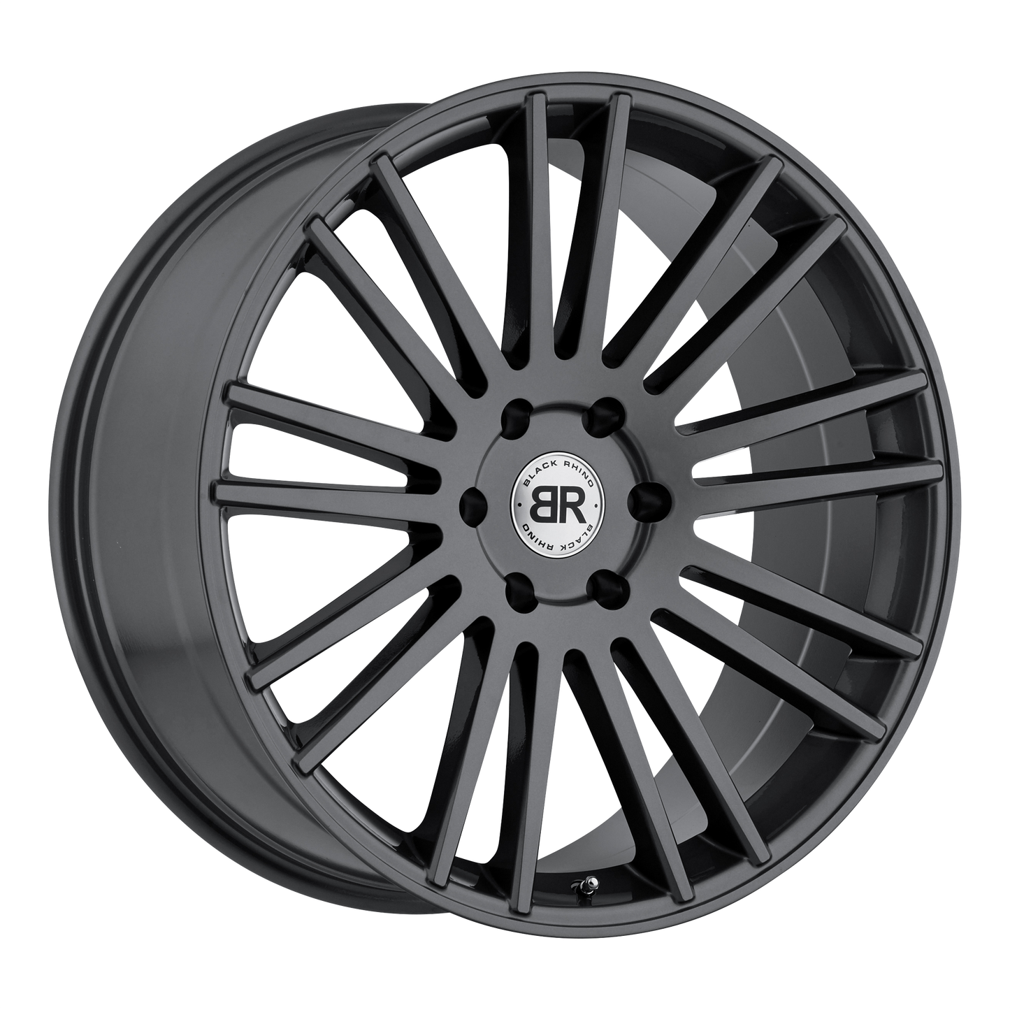 22x9.5 Black Rhino KRUGER GLOSS GUNMETAL Wheel 5x5 (30mm)