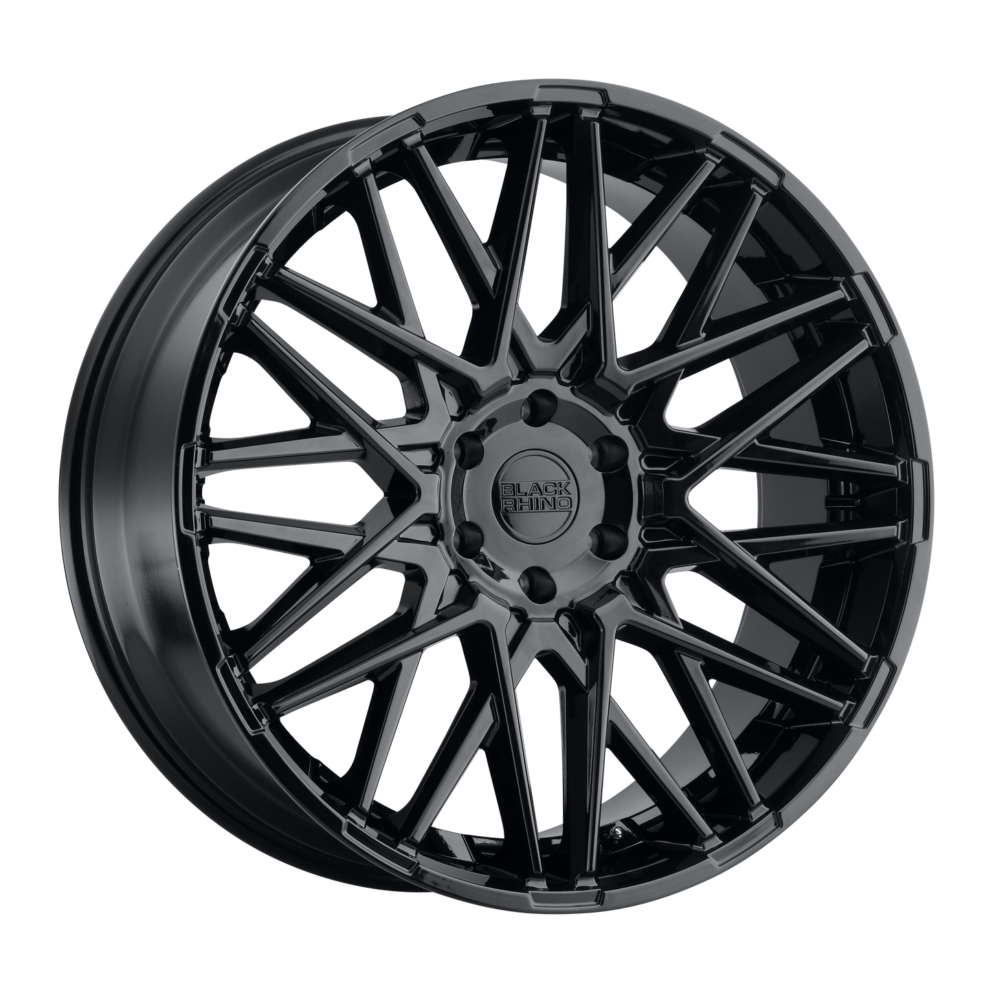 20x9 Black Rhino MOROCCO GLOSS BLACK Wheel 5x5.5 (20mm)