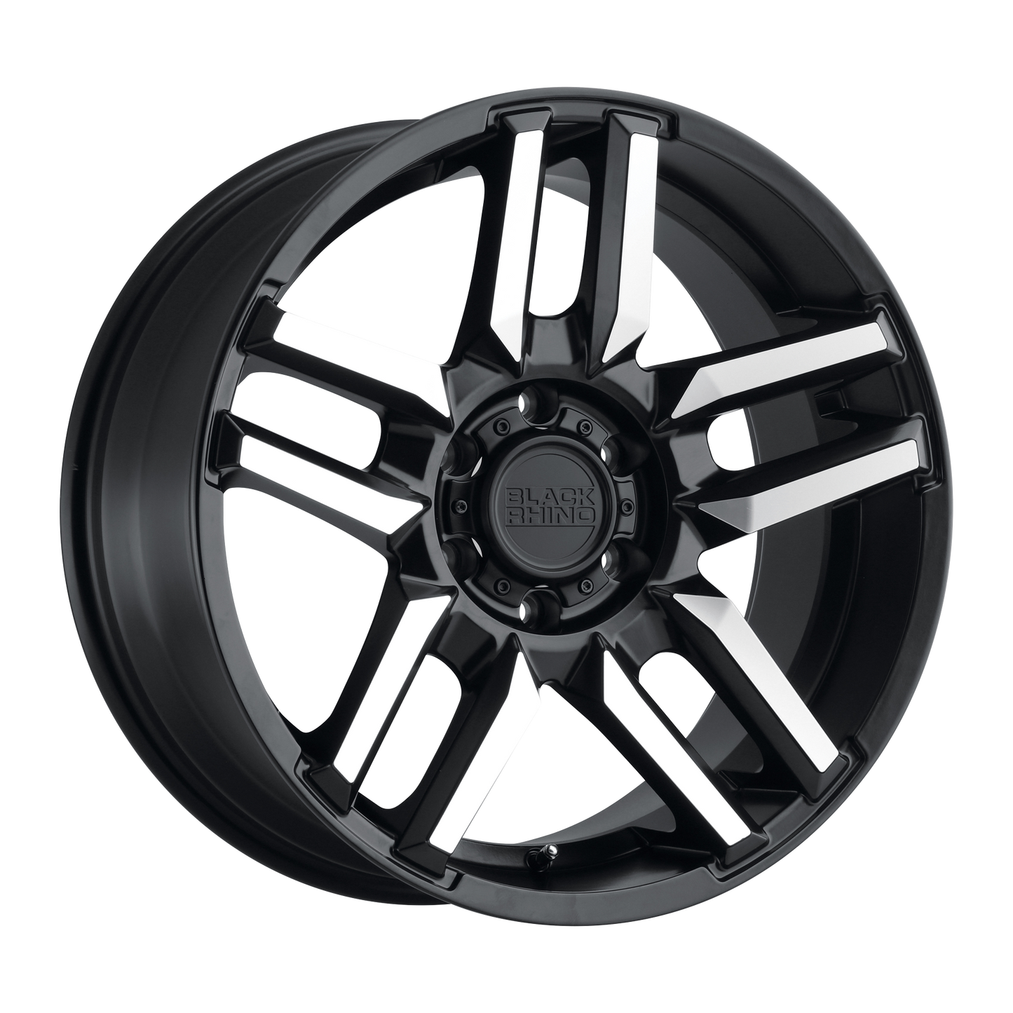 20x9 Black Rhino MESA MATTE BLACK W/ MACHINED FACE Wheel 6x5.5 (-18mm)