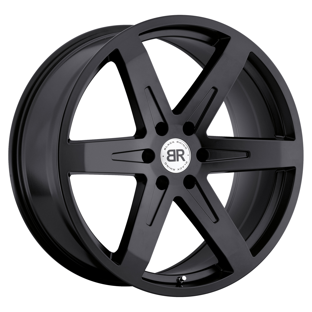 20x9 Black Rhino PEAK MATTE BLACK Wheel 6x5.5 (20mm)