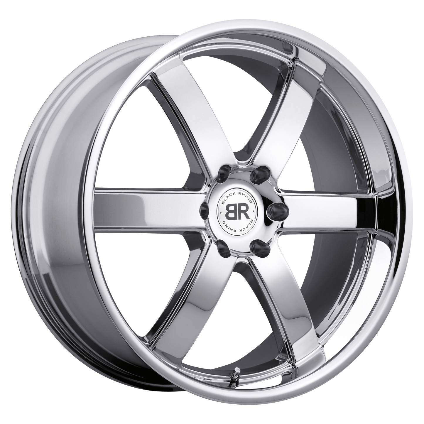 20x8.5 Black Rhino PONDORA CHROME Wheel 6x5.5 (30mm)