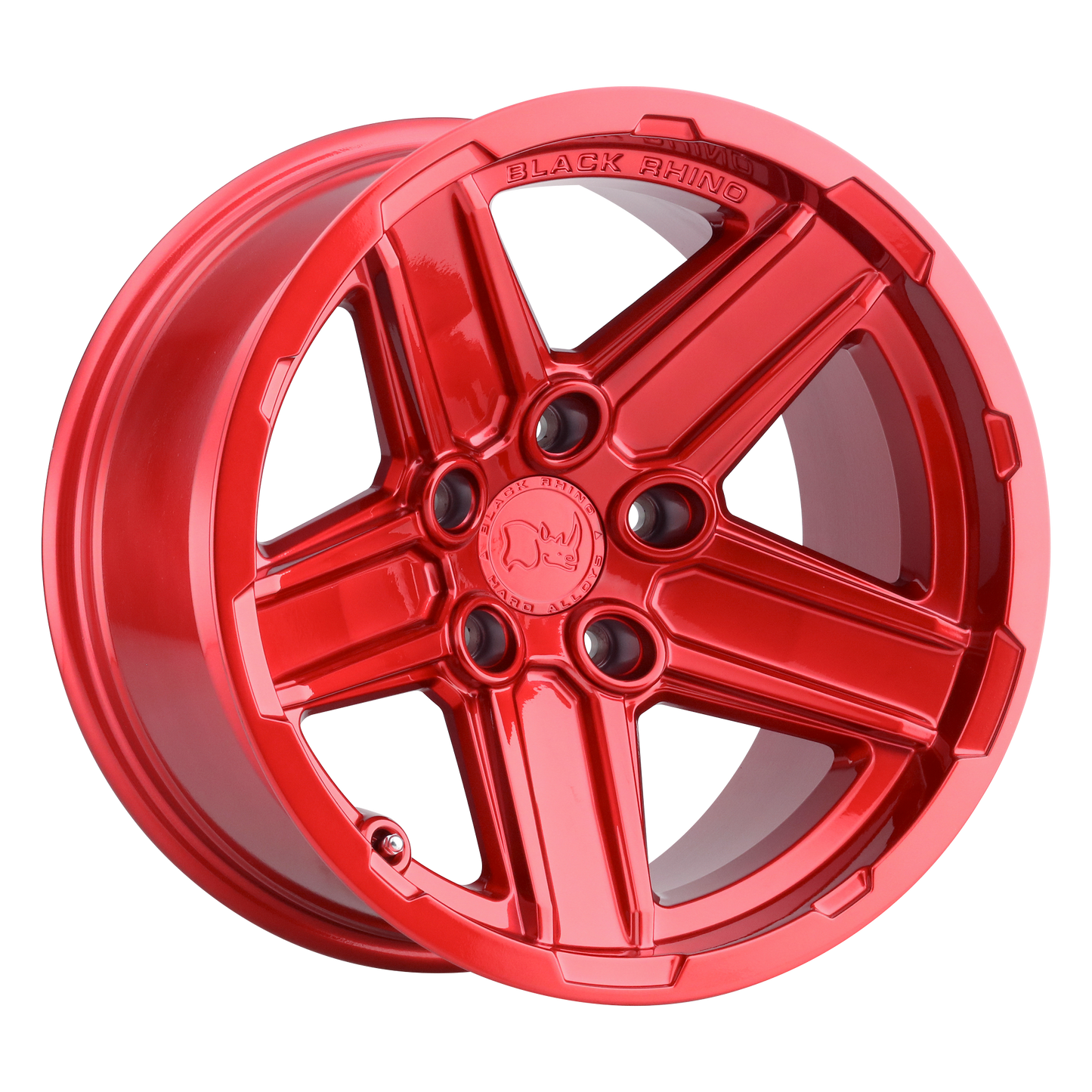 17x9.5 Black Rhino RECON CANDY RED Wheel 5x5 (-32mm)