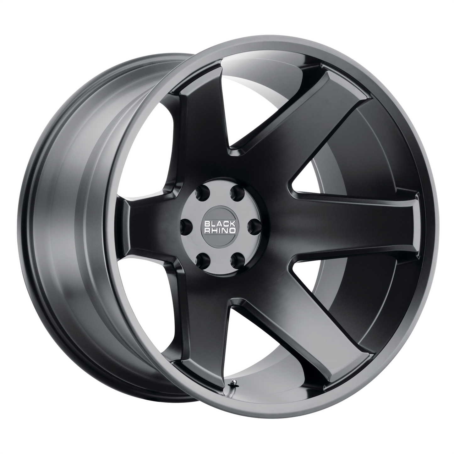 18x10 Black Rhino RAZE MATTE BLACK Wheel 5x5 (-44mm)