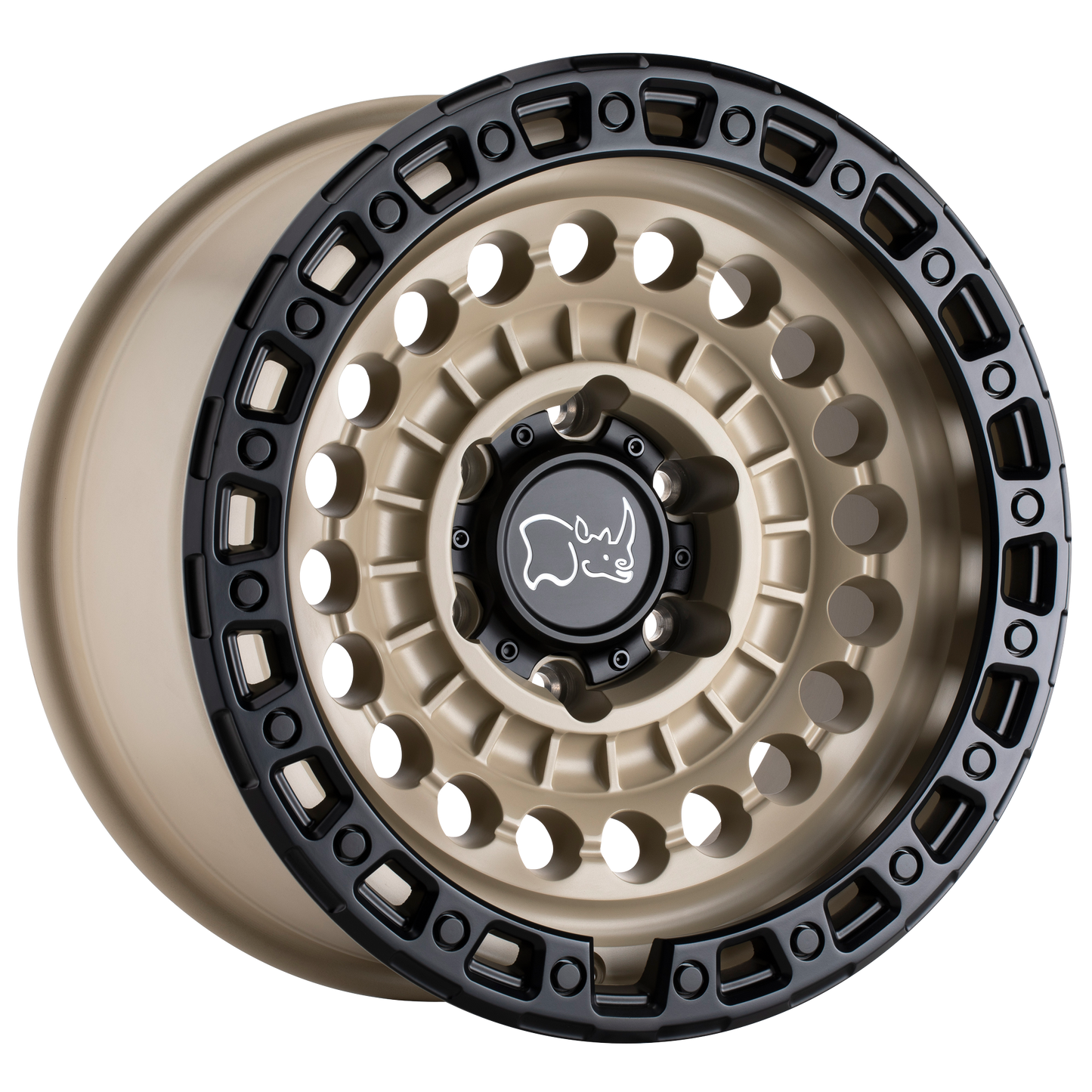 20x9.5 Black Rhino Hard Alloys Sentin Desert Sand Black Wheel 5x150 (12mm)