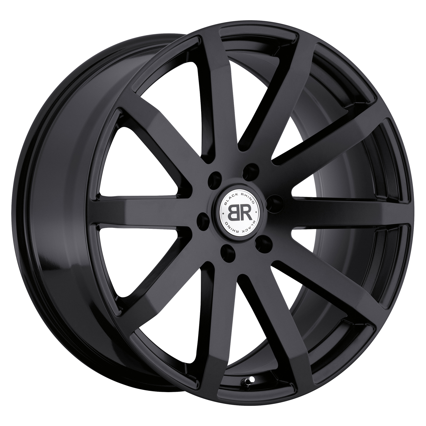22x9.5 Black Rhino TRAVERSE MATTE BLACK Wheel 6x5.5 (25mm)