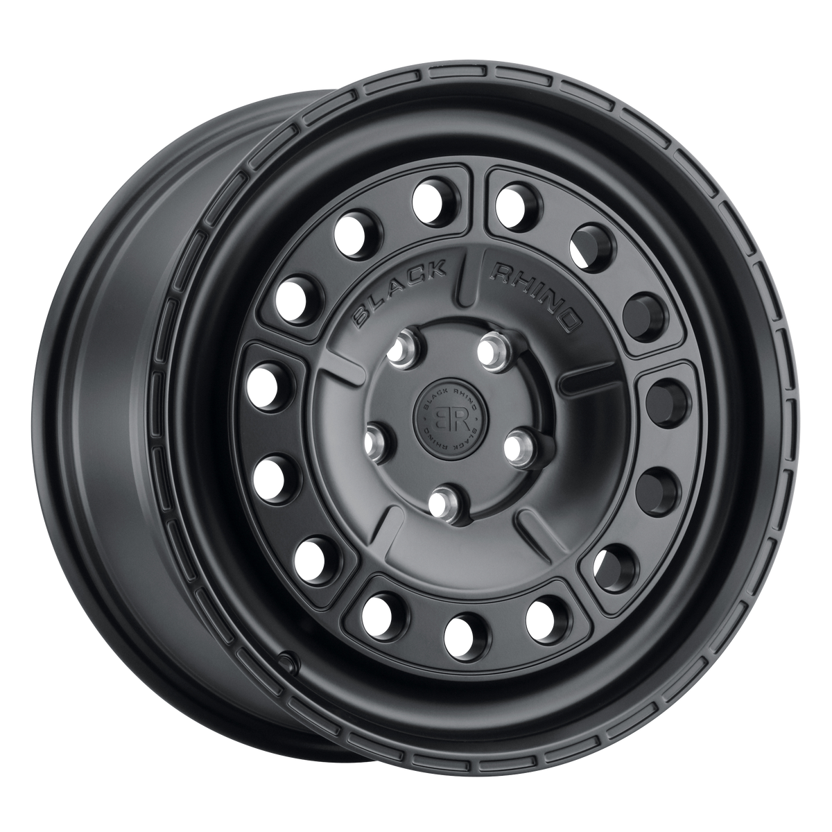 15x7 Black Rhino UNIT MATTE BLACK Wheel 5x100 (15mm)