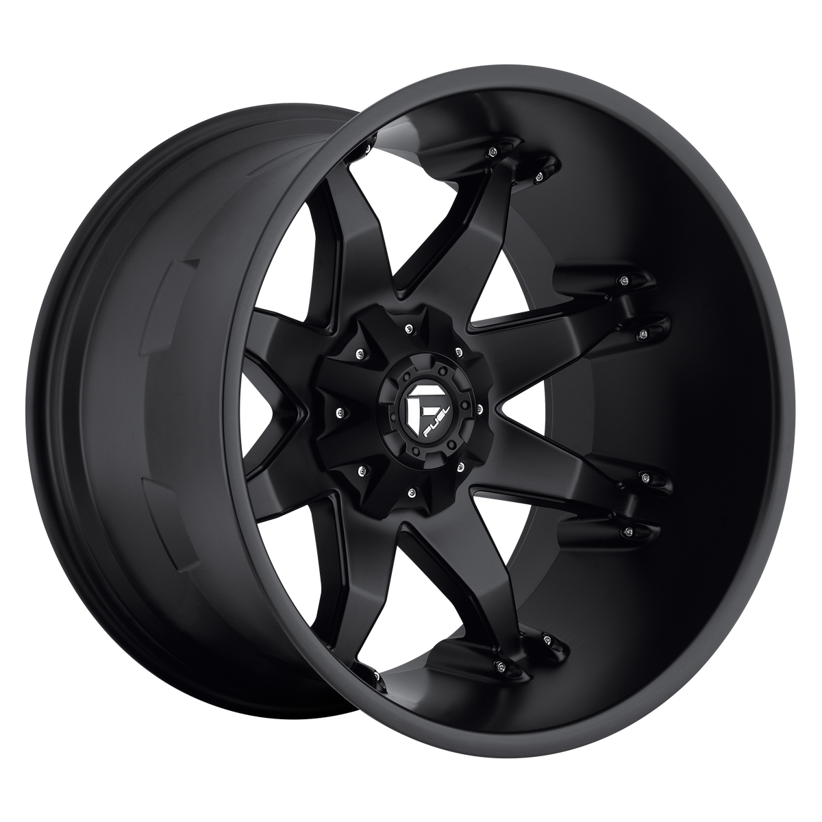 20x9 Fuel D509 Octane Matte Black Wheel 8x6.5 (-12mm)