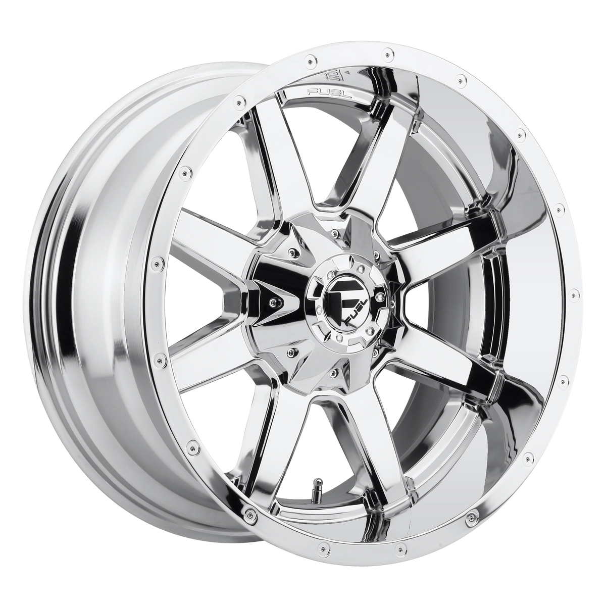 22x12 Fuel D536 Maverick Chrome Wheel 8x180 (-44mm)