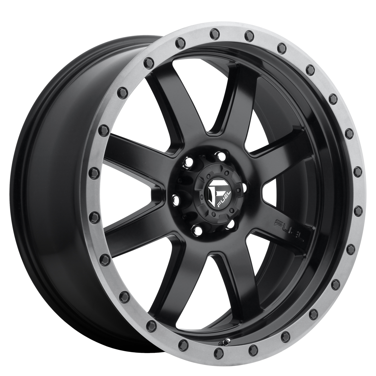 18x10 Fuel D551 Trophy Matte Black Wheel 5x5 (-24mm)