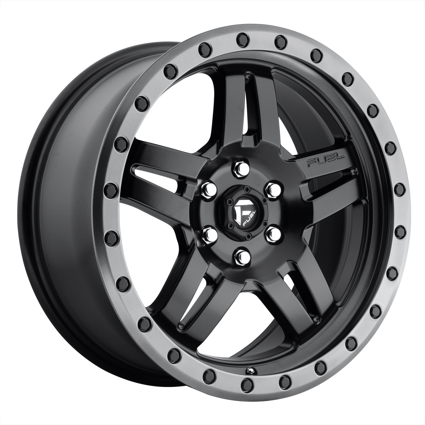 18x9 Fuel D557 Anza Matte Black Wheel 5x150 (1mm)