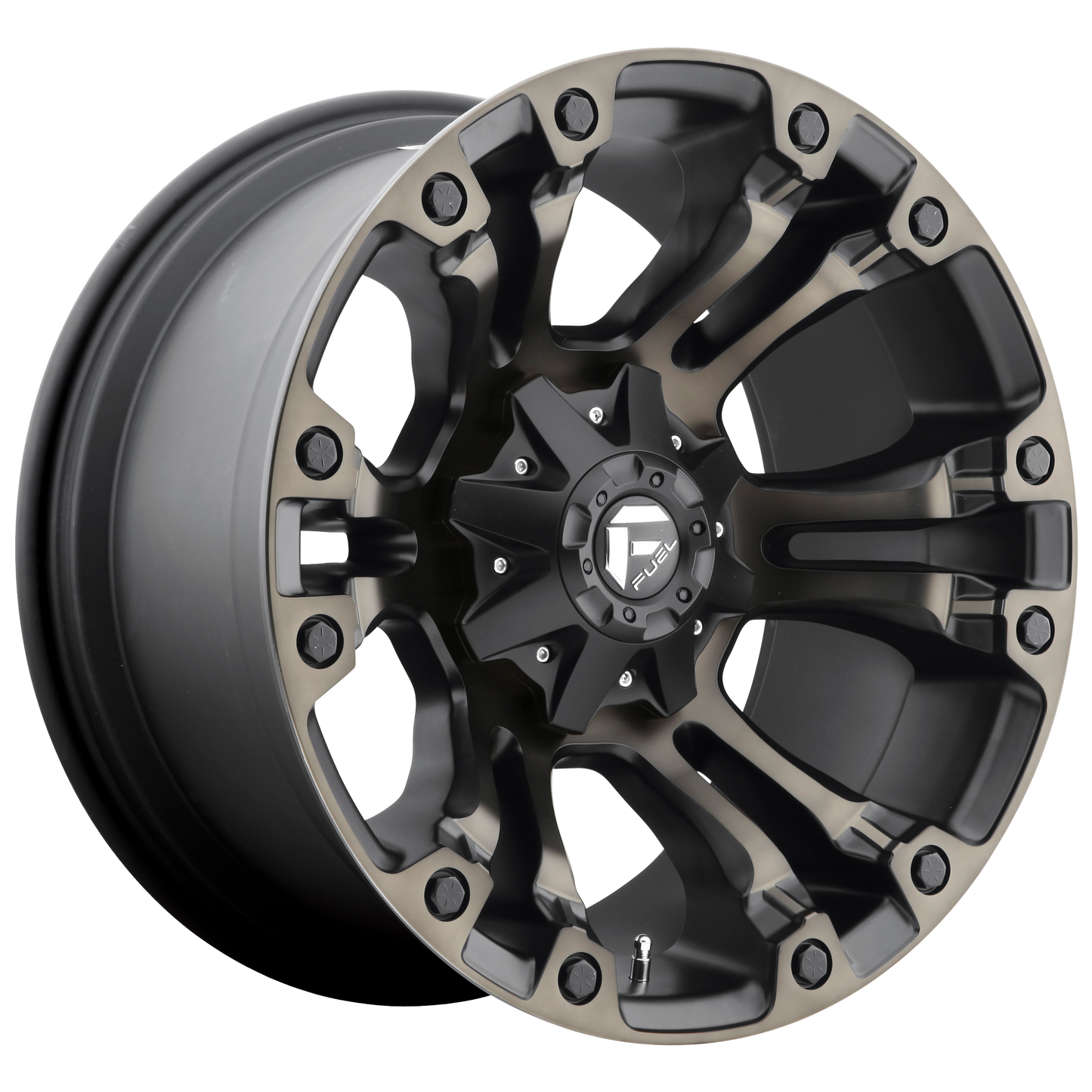 20x9 Fuel D569 Vapor Black & Machined Wheel 8x170 (20mm)