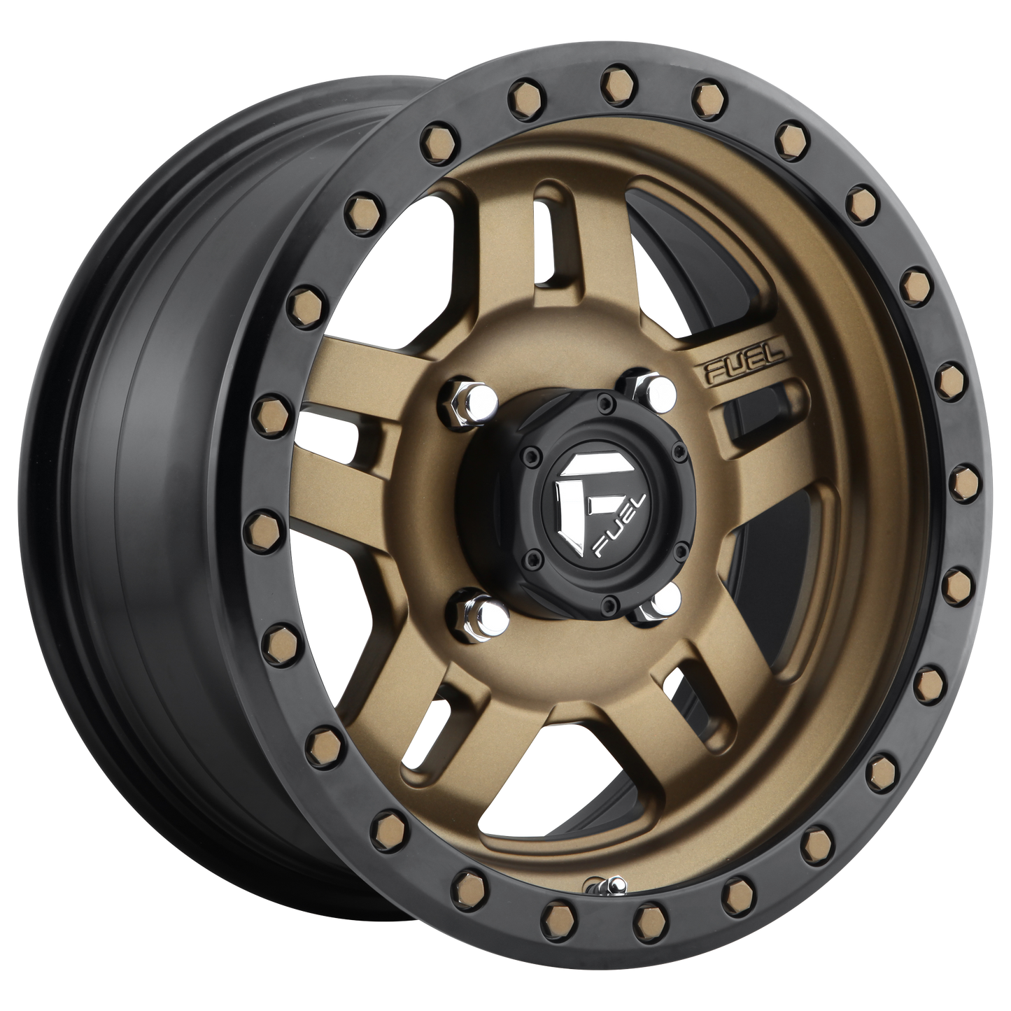 18x9 Fuel D583 Anza Matte Bronze Wheel 6x5.5 (19mm)