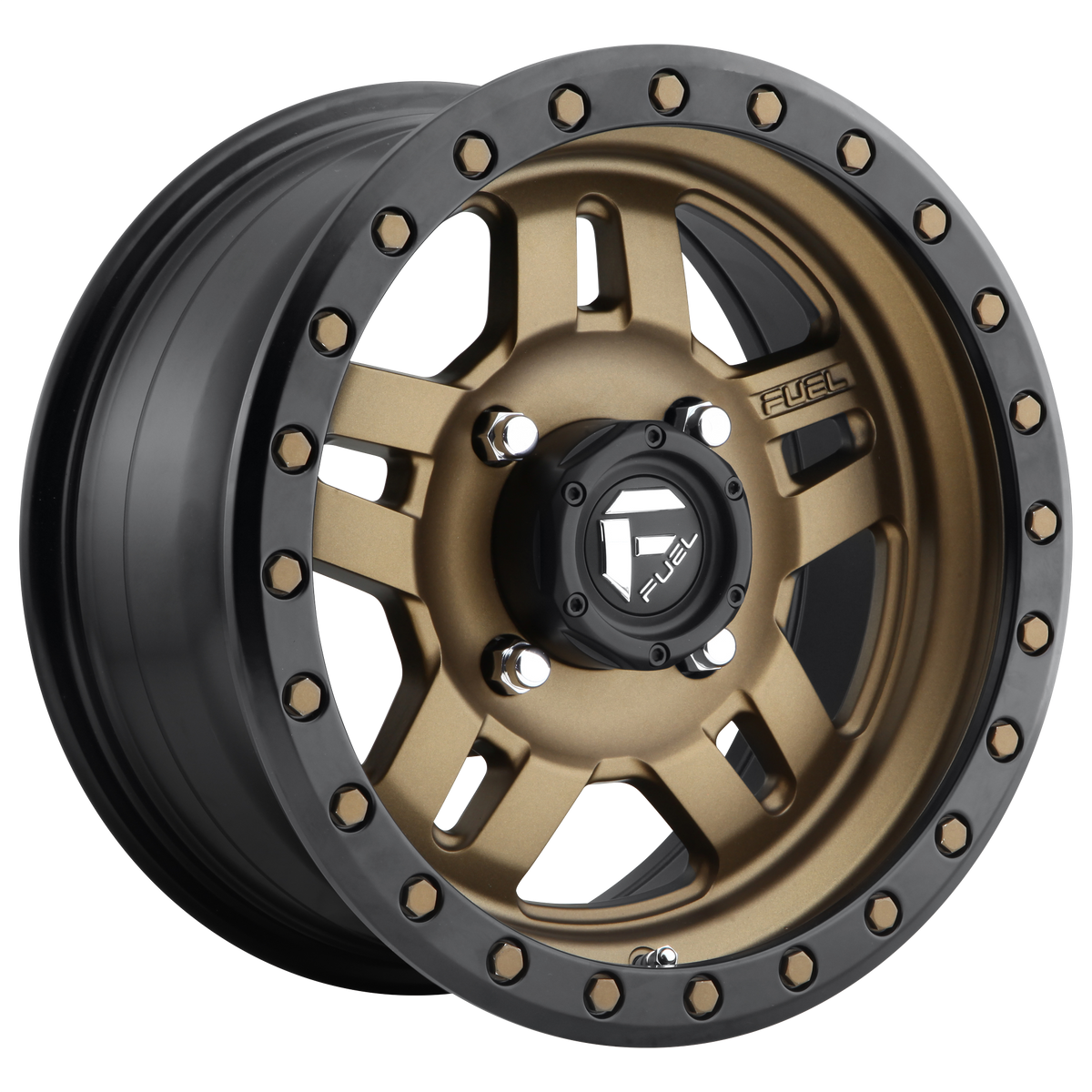 20x9 Fuel D583 Anza Matte Bronze Wheel 5x5 (1mm)