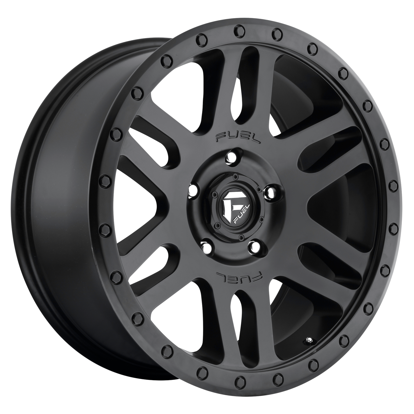 17x8.5 Fuel D584 Recoil Matte Black Wheel 6x135 (7mm)