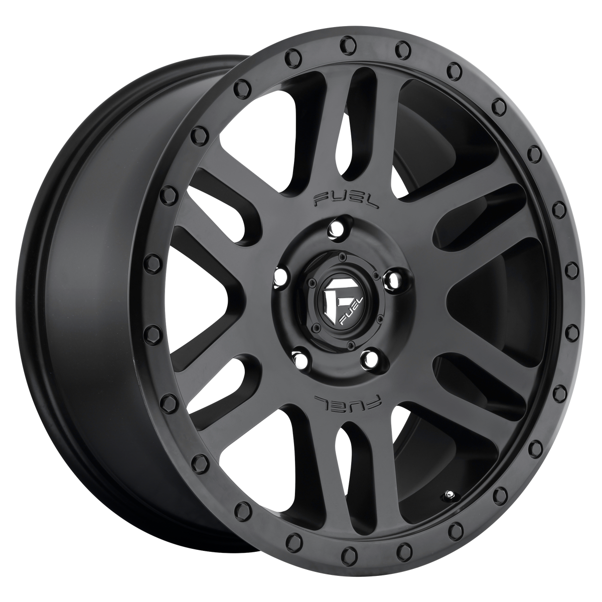 20x9 Fuel D584 Recoil Matte Black Wheel 6x135 (20mm)