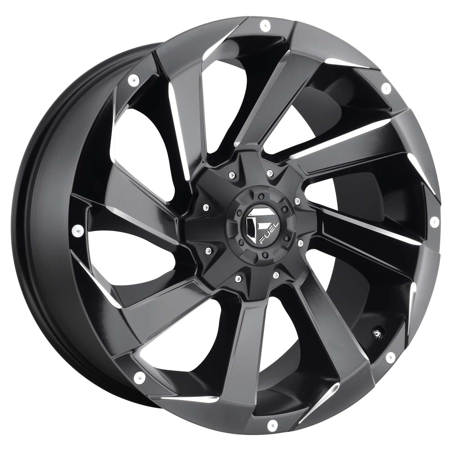 20x9 Fuel D592 Razor Matte Black & Milled Wheel 5x5.5/5x150 (20mm)