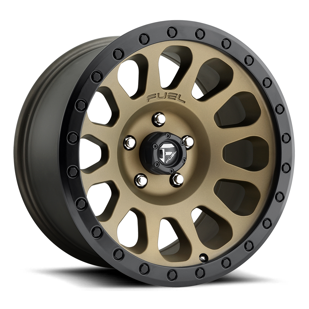 20x9 Fuel D600 Vector Matte Bronze Wheel 6x5.5 (1mm)