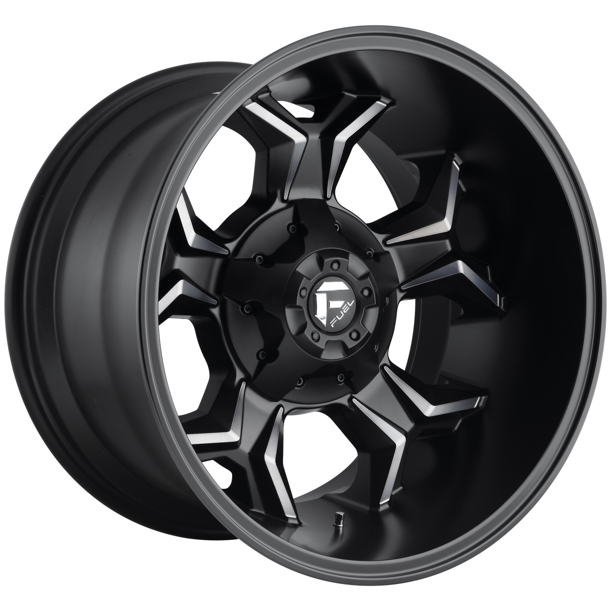 20x9 Fuel D605 Avenger Black Machined W/Tint Wheel 5x4.5/5x5 (1mm)