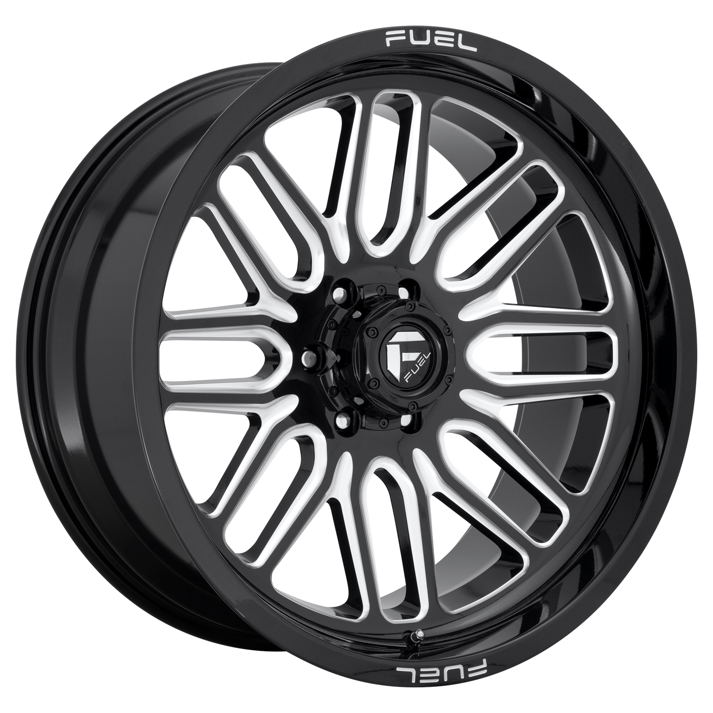 22x12 Fuel D662 Ignite Gloss Black Milled Wheel 8x180 (-43mm)