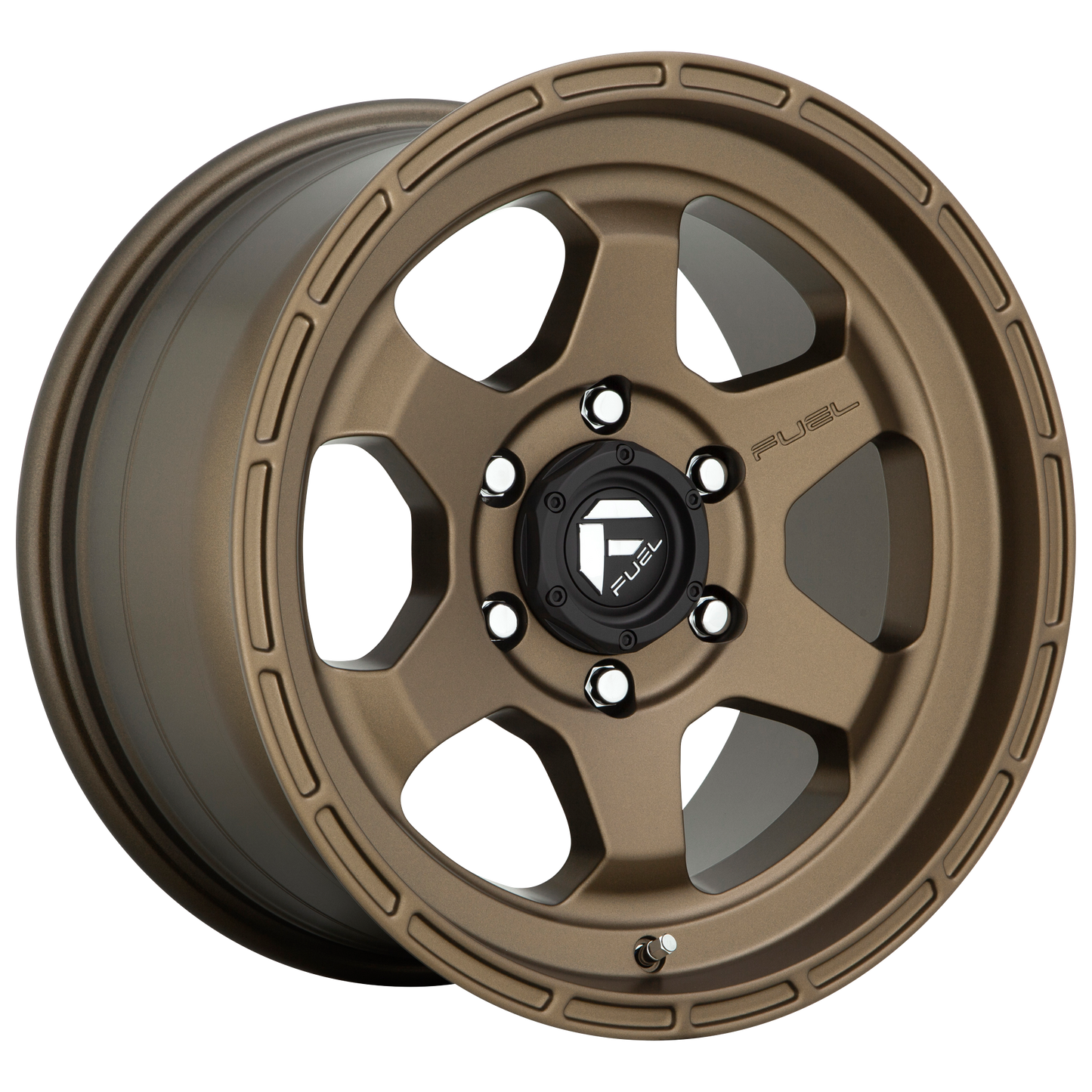 20x9 Fuel D666 SHOK MATTE BRONZE Wheel 5x150 (1mm)