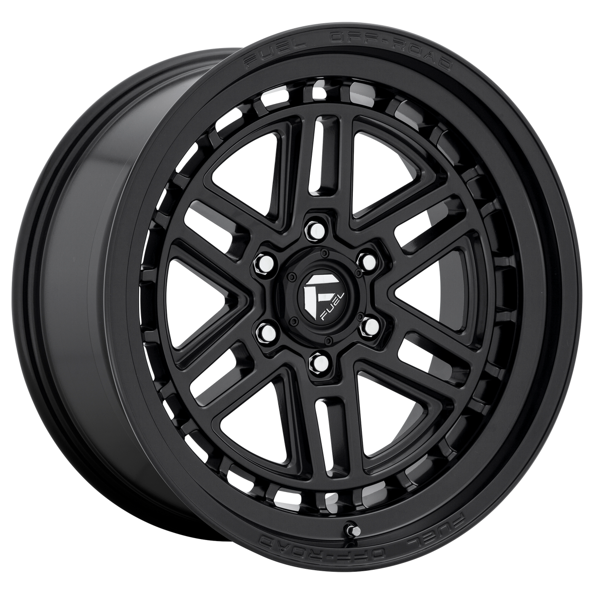 20x9 Fuel D667 NITRO MATTE BLACK Wheel 6x5.5 (1mm)