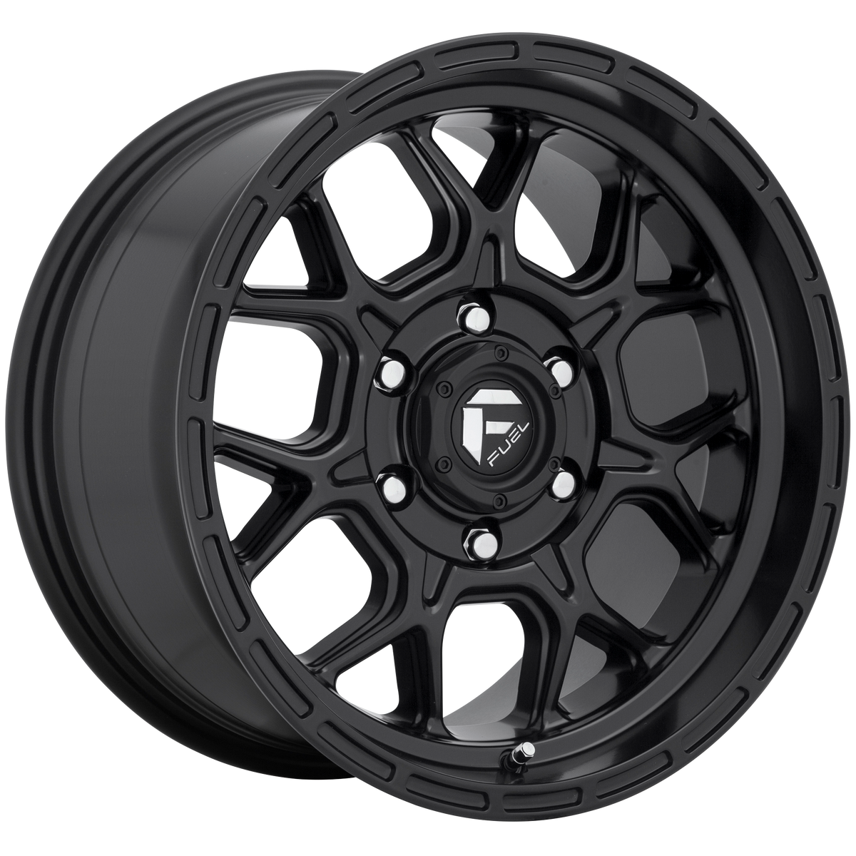 18x9 Fuel D670 Tech Matte Black Wheel 6x120 (20mm)