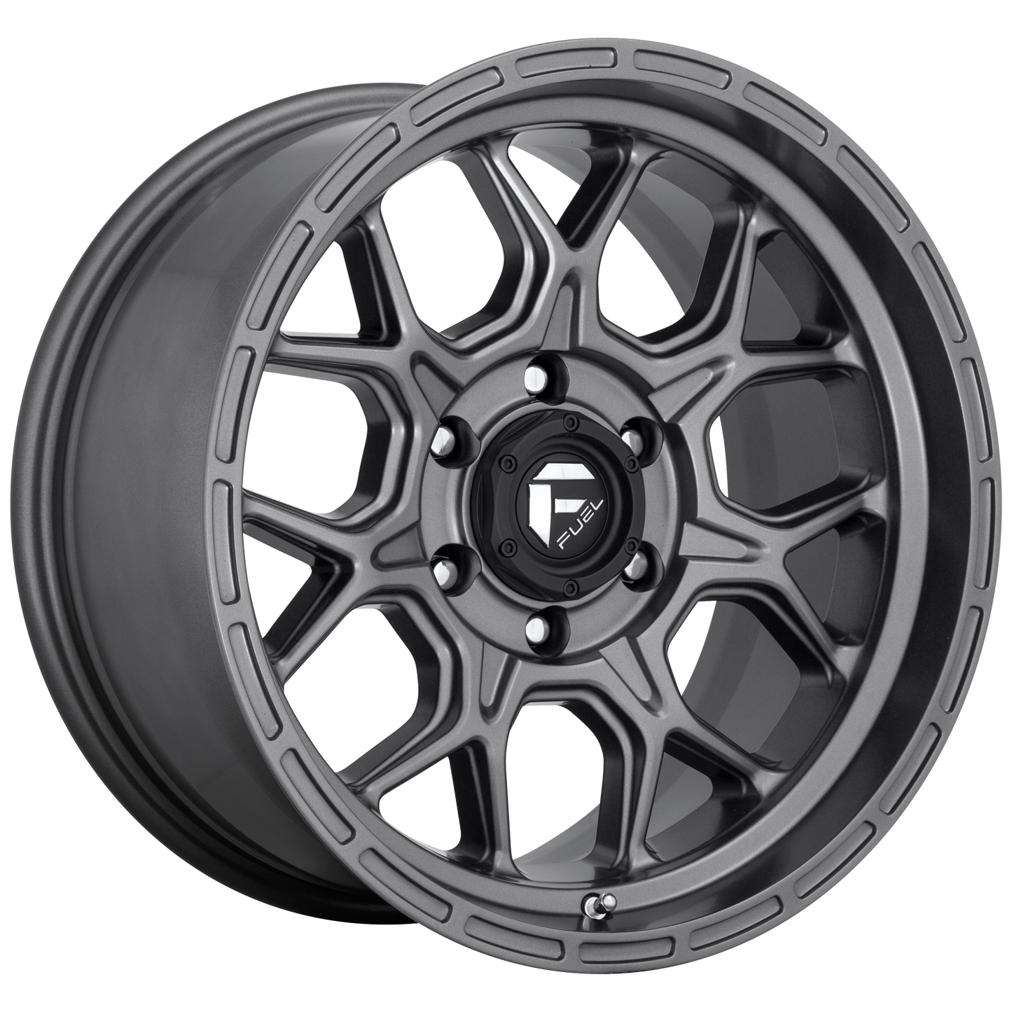 18x9 Fuel D672 TECH MATTE GUN METAL Wheel 6x135 (-12mm)