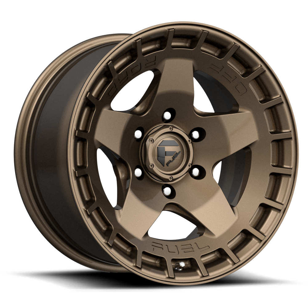 17x9 Fuel D735 WARP Matte Bronze Wheel 6x5.5 (-12mm)