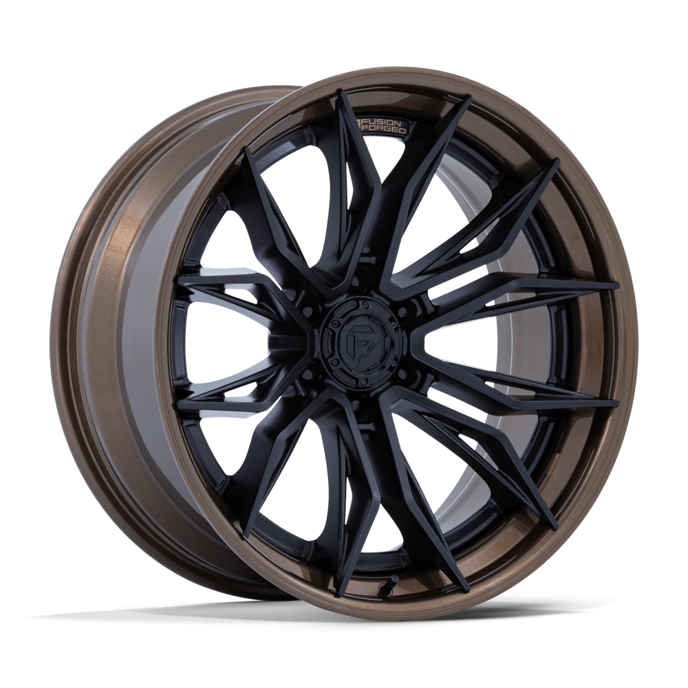 20x9 Fuel Offroad FC404 Mutiny Matte Black W/ Gloss Bronze Lip Wheel 6x5.5 (1mm)