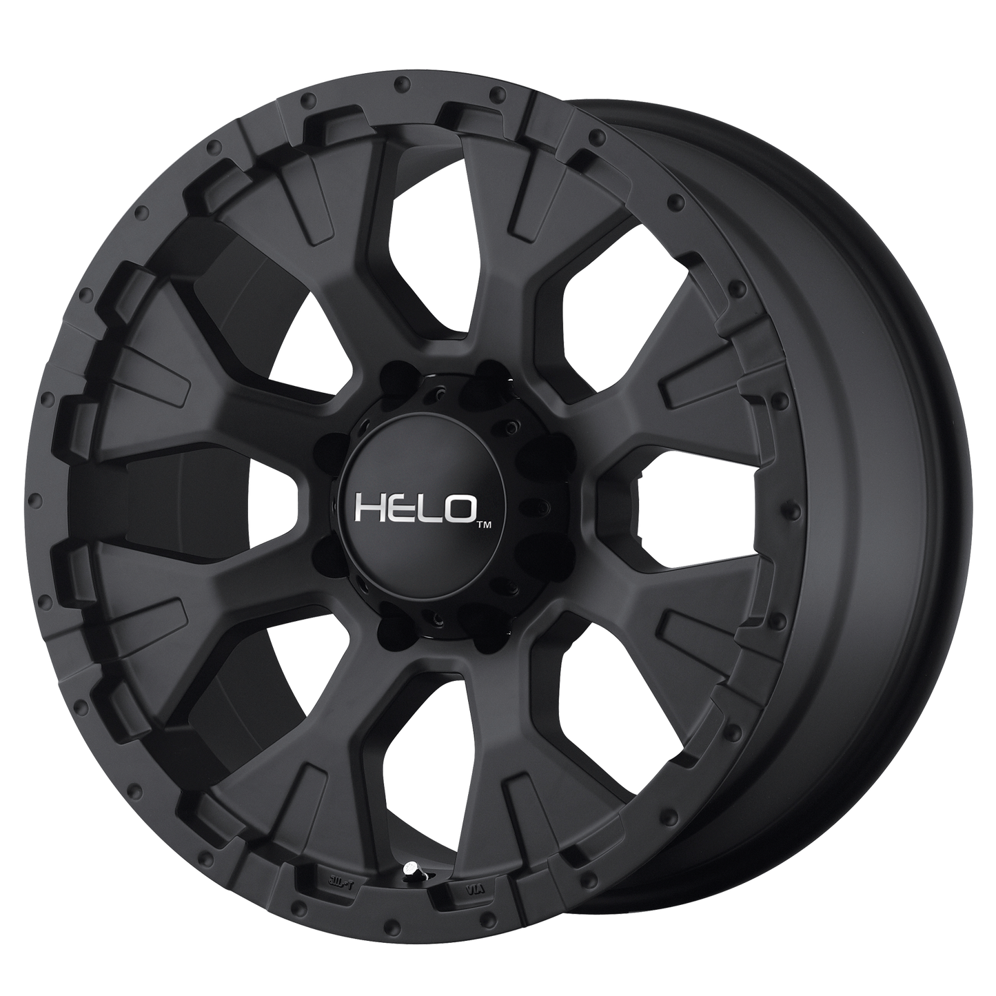 16x9 Helo HE878 Satin Black Wheel 8X6.5 (-12mm)