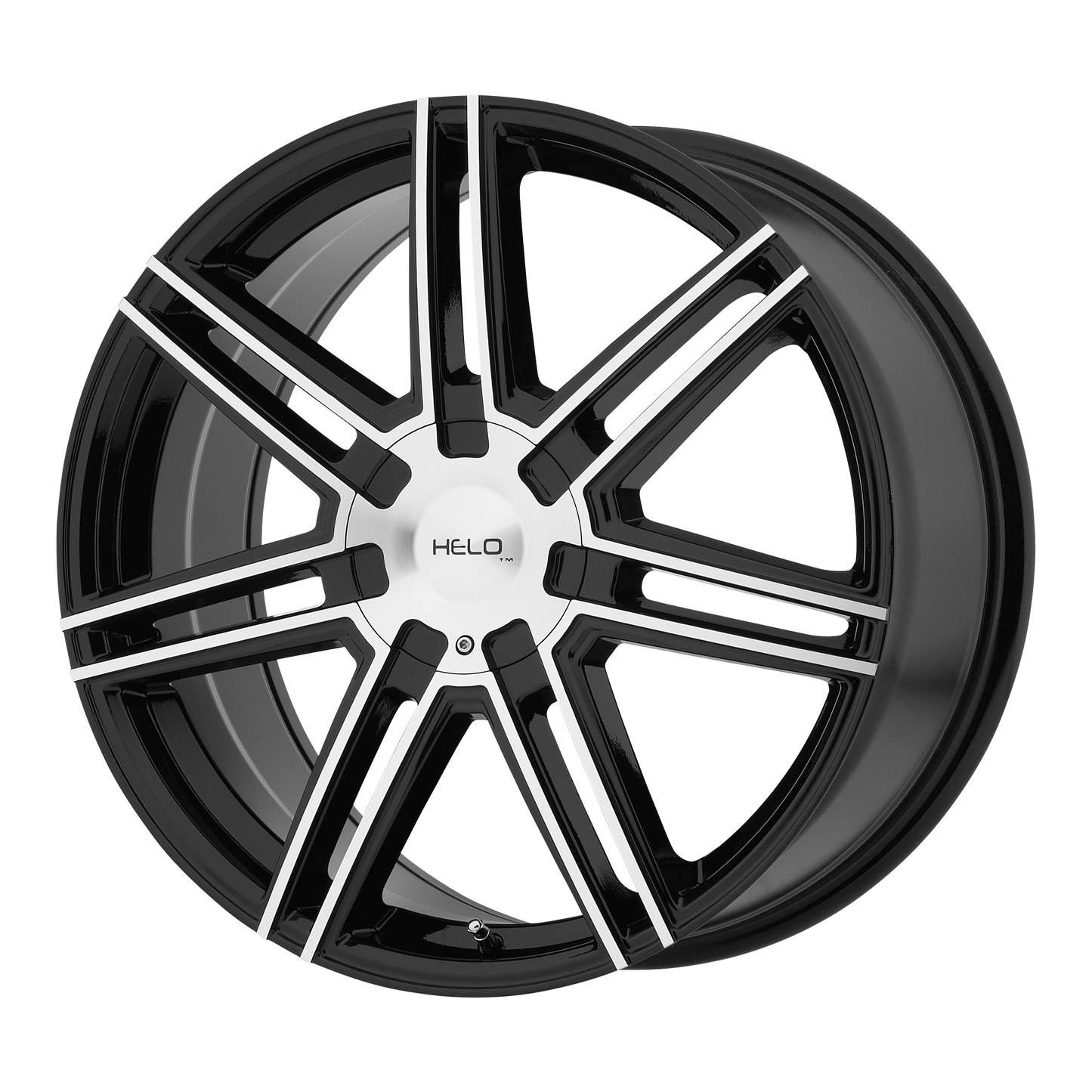 18x7 Helo HE884 Black Machined Wheel 5x112/5x4.5 (45mm)