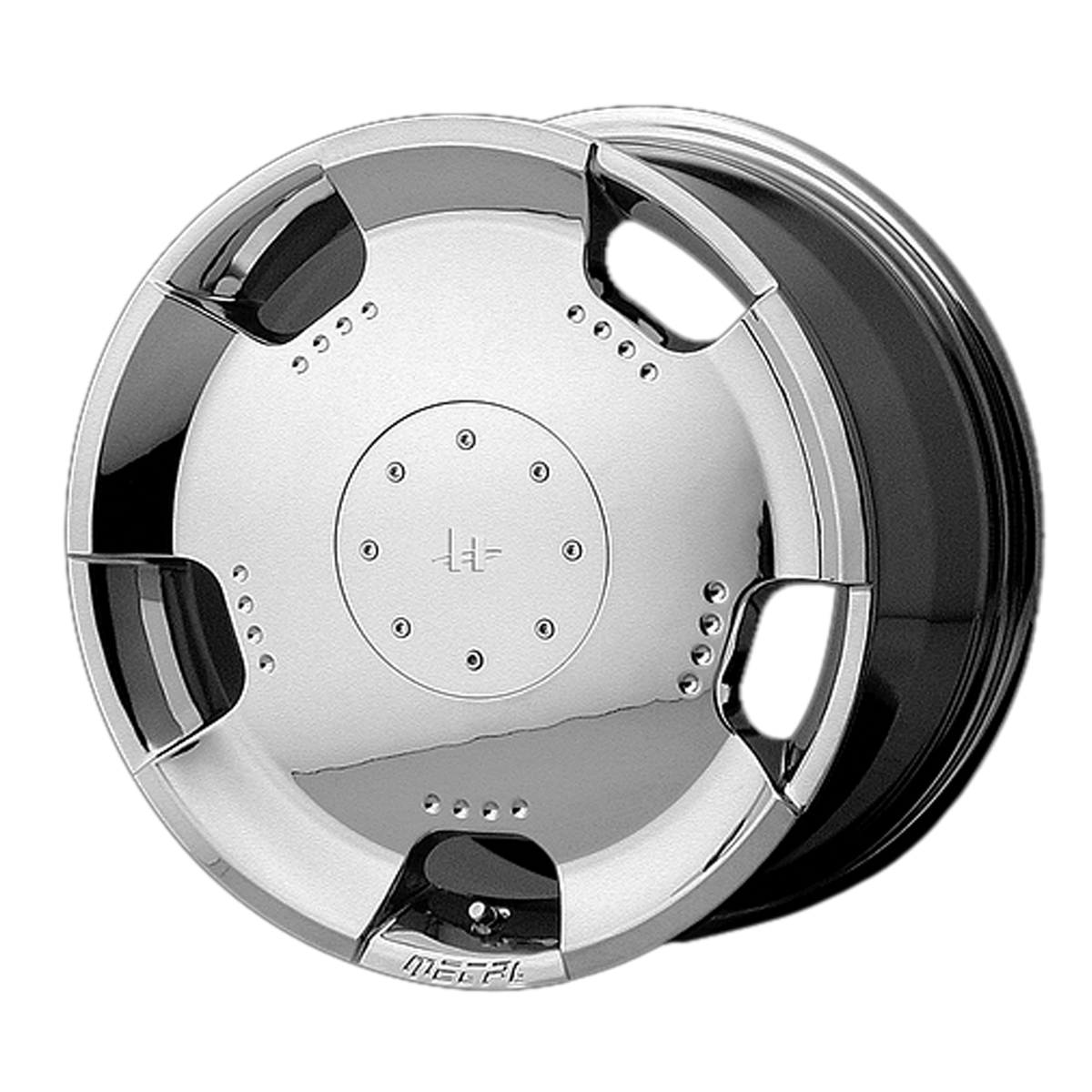 20x8.5 Helo HE888 Chrome Wheel Blank (15mm)