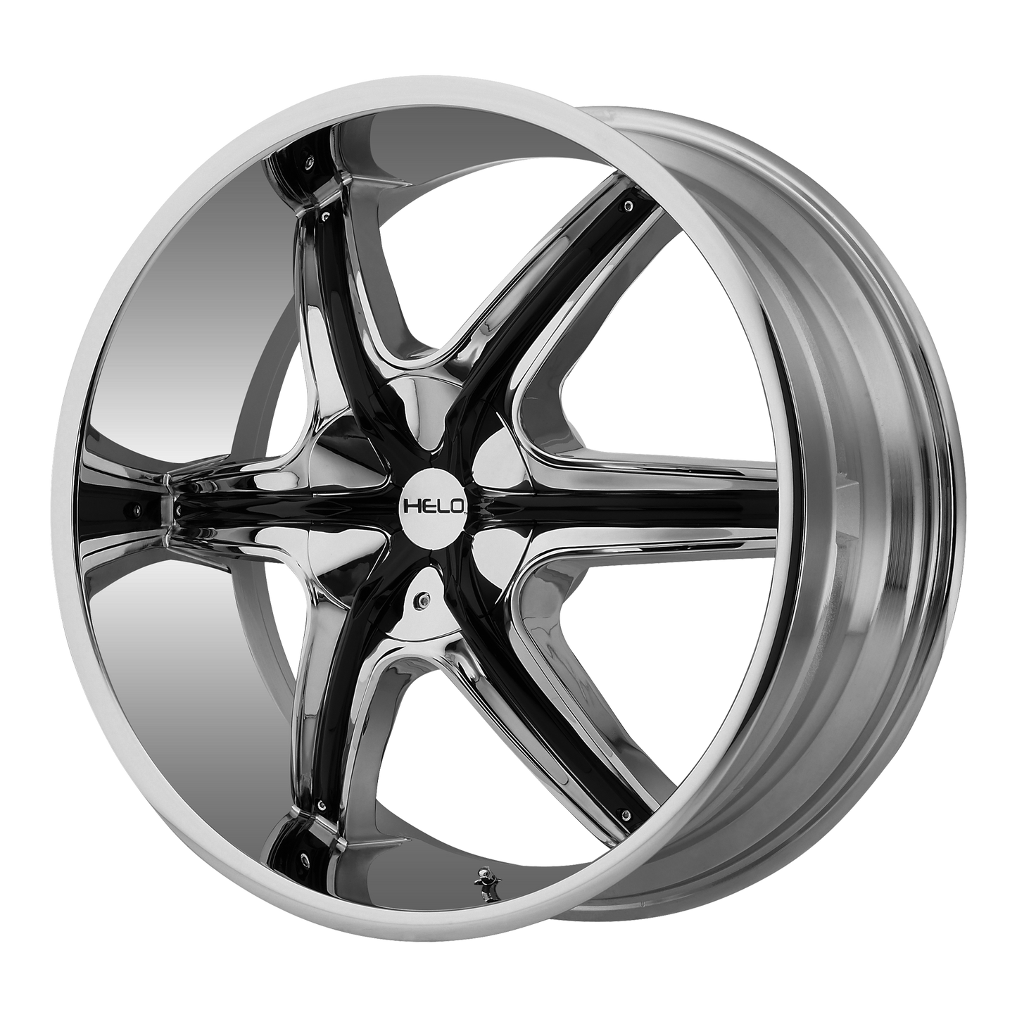 24x9 Helo HE891 Chrome Wheel BLANK (35mm)