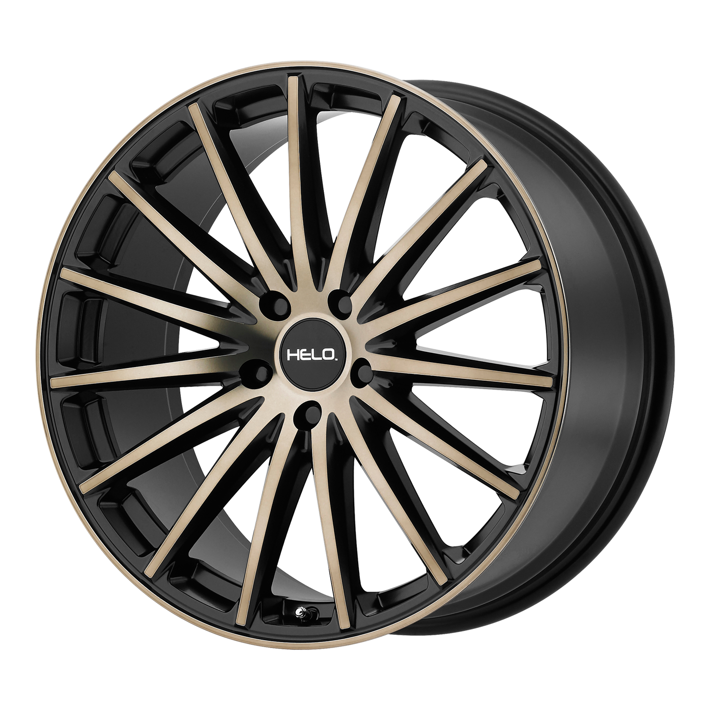 18x8 Helo HE894 Satin Black Dark Tint Wheel 5x4.5 (38mm)