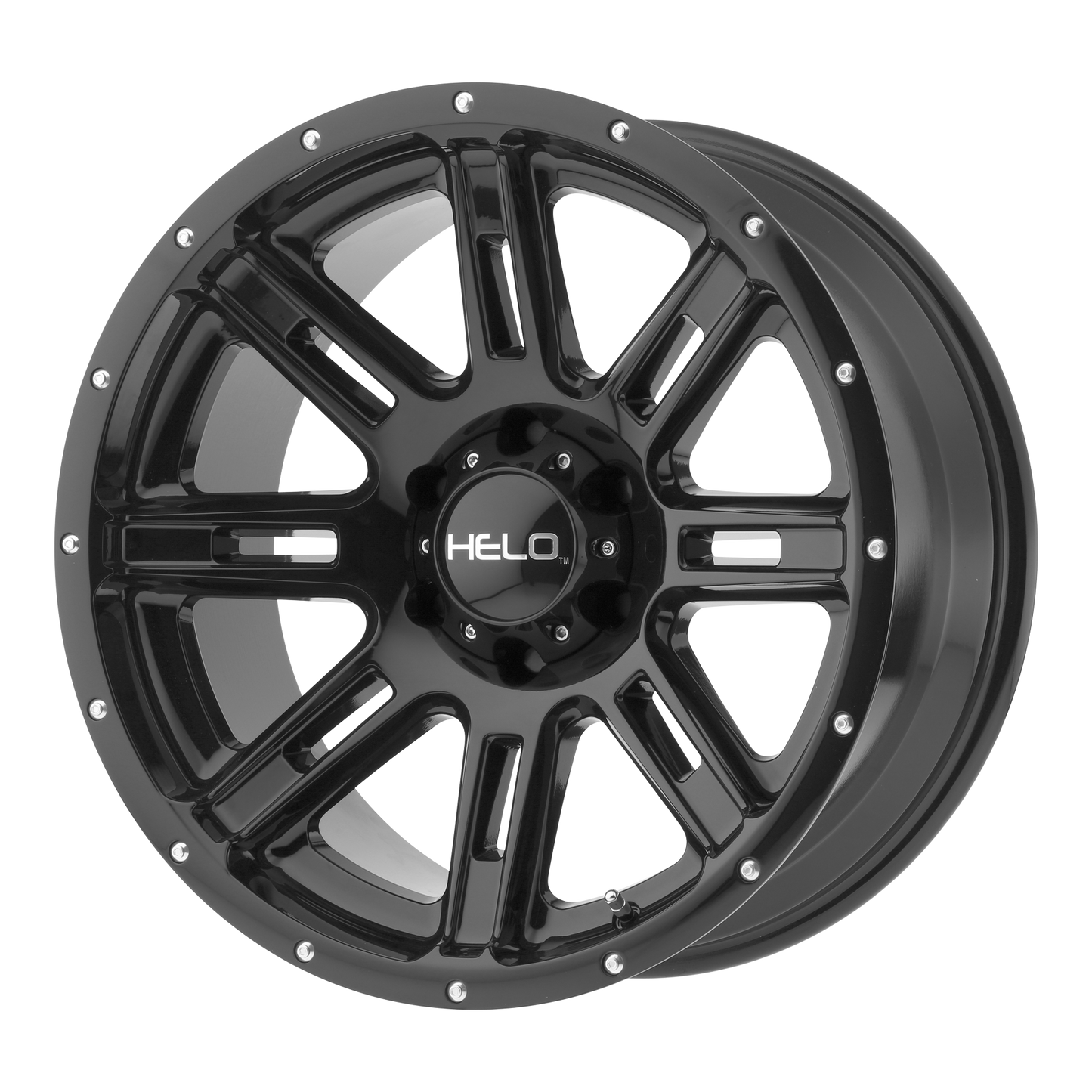 18x9 Helo HE900 Gloss Black Wheel 6x5.5 (0mm)