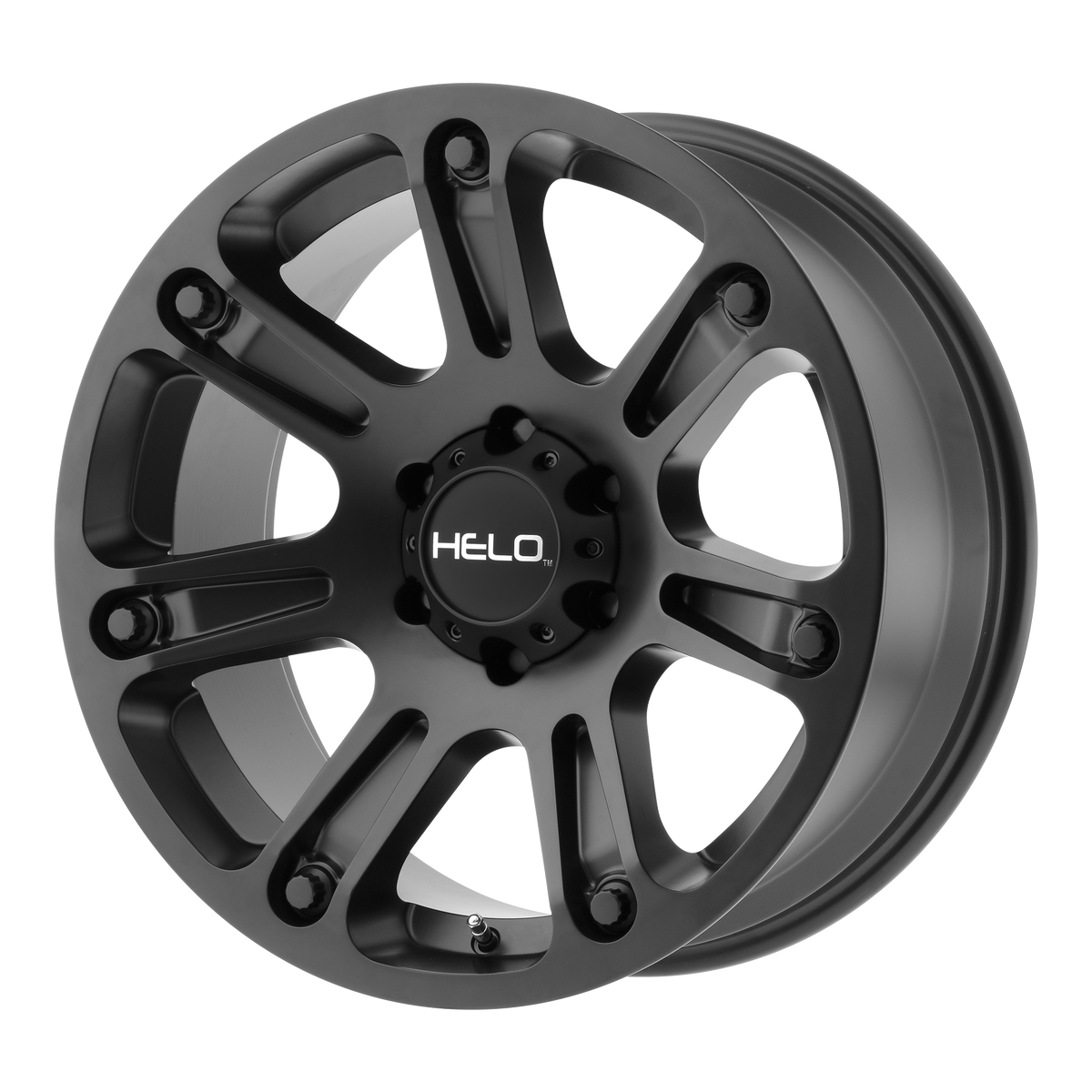 18x9 Helo HE904 Satin Black Wheel 6x5.5 (0mm)