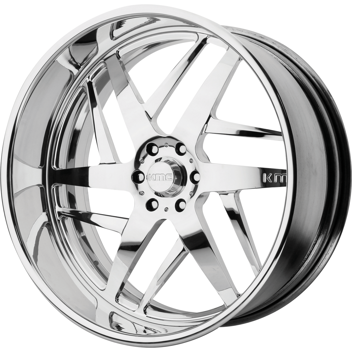 20x9 KMC KM400 Polished Wheel Blank (Blank)