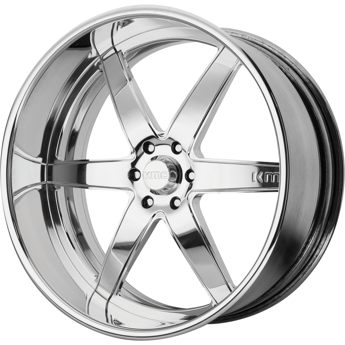 24x9 KMC KM401 Polished Wheel Blank (Blank)